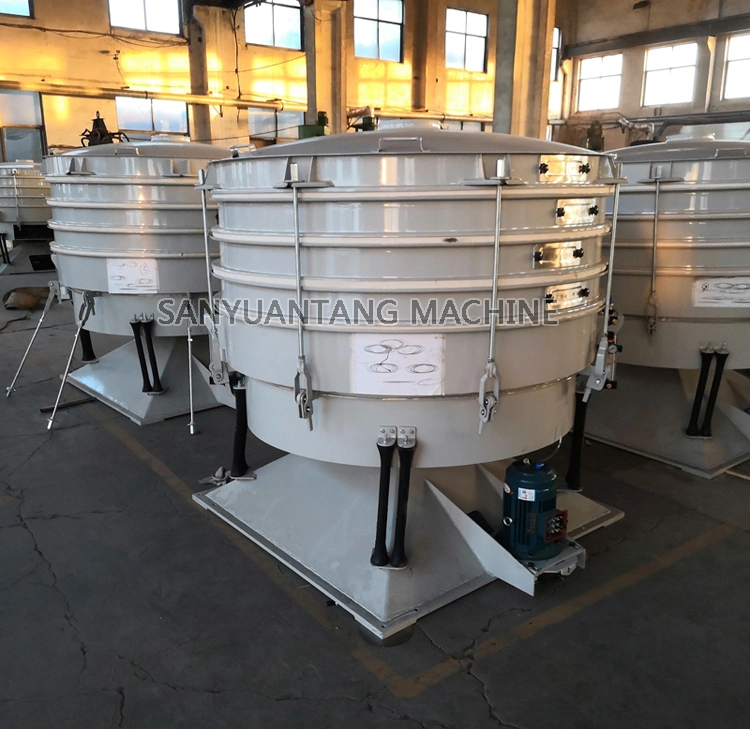 Quartz Powder Sand Circular Sieving Tumbler Swing Sieve Machine