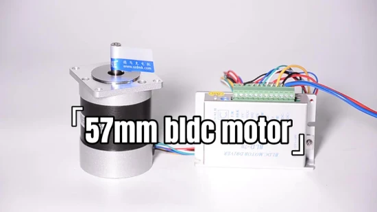 Motor BLDC de 57mm, 60mm, 24V, 4000rpm, Motor de alta velocidad, Motor eléctrico sin escobillas, sin vibración para herramientas eléctricas y Robots