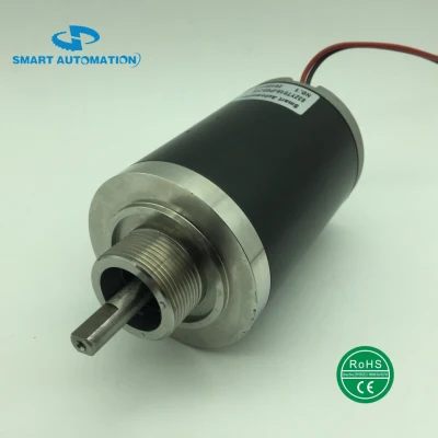 Motor de bomba de CC eléctrico personalizado cepillado o sin escobillas de 12V 24V utilizado para bomba de aire, bomba hidráulica, agua/combustible/aceite/vacío/bomba médica, antivibración de bajo ruido